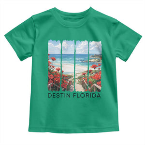 Destin Florida Toddler T Shirt Summer Travel Beach Vacation Gift TS12 Irish Green Print Your Wear
