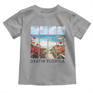 Destin Florida Toddler T Shirt Summer Travel Beach Vacation Gift TS12 Sport Gray Print Your Wear