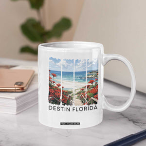 Destin Florida Coffee Mug Summer Travel Beach Vacation Gift TS12 Print Your Wear