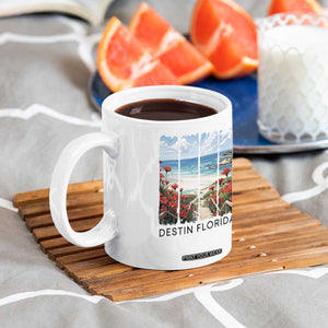 Destin Florida Coffee Mug Summer Travel Beach Vacation Gift TS12 Print Your Wear
