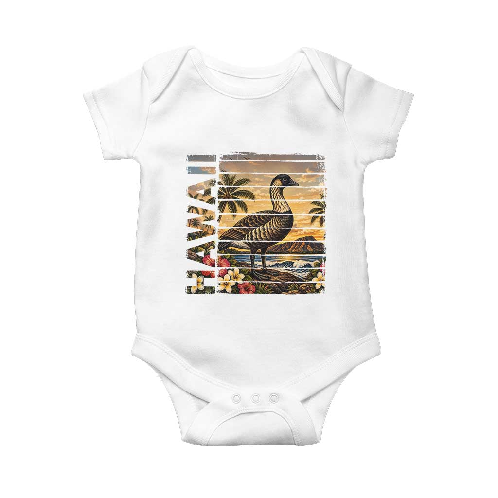 Hawaii Tropical Bird Baby Onesie Summer Island Vacation Gift TS12 White Print Your Wear