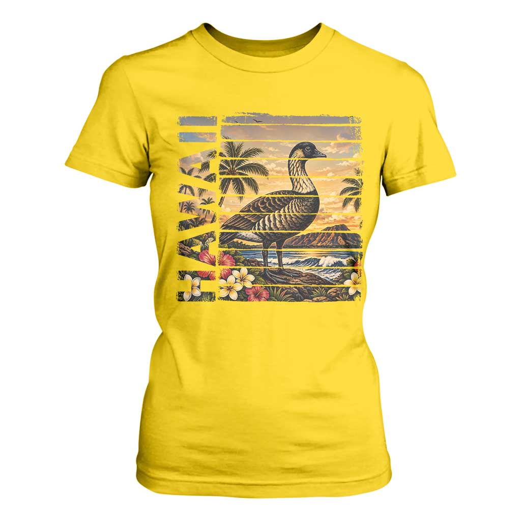 Hawaii Tropical Bird T Shirt For Women Summer Island Vacation Gift TS12 Daisy Print Your Wear