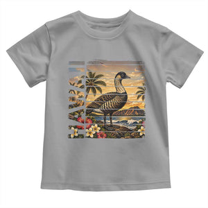 Hawaii Tropical Bird Toddler T Shirt Summer Island Vacation Gift TS12 Sport Gray Print Your Wear