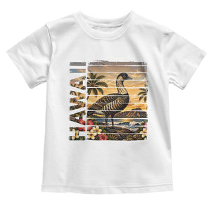 Hawaii Tropical Bird Toddler T Shirt Summer Island Vacation Gift TS12 White Print Your Wear