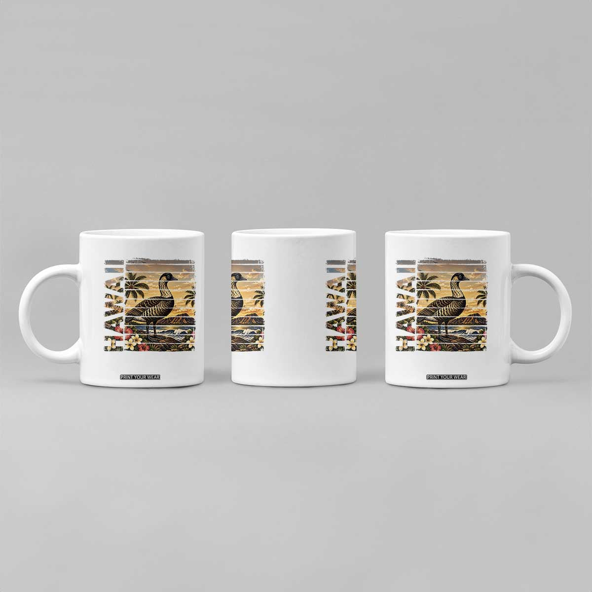 Hawaii Tropical Bird Coffee Mug Summer Island Vacation Gift TS12 Print Your Wear