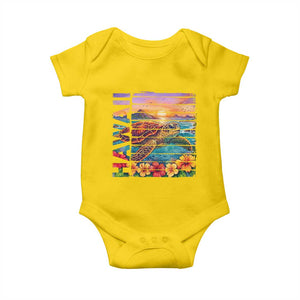 Hawaii Sea Turtle Baby Onesie Tropical Sunset Island Vacation Gift TS12 Daisy Print Your Wear