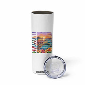 Hawaii Sea Turtle Skinny Tumbler Tropical Sunset Island Vacation Gift TS12 Print Your Wear