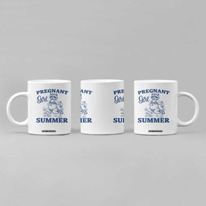 Raccoon Pregnancy Announcement Coffee Mug Summer Beach Mom To Be Gift TS12 Print Your Wear