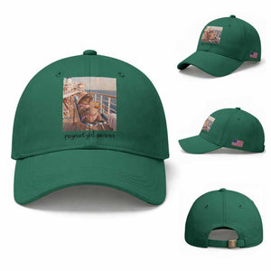 Summer Capybara Pregnancy Baseball Cap Baby Announcement Gift