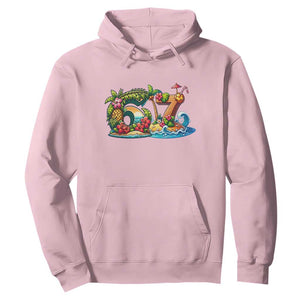 Tropical Beach Six Seven Hoodie Summer Island Vacation Graphic