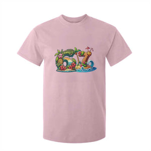 Tropical Beach Six Seven T Shirt For Kid Summer Island Vacation Graphic