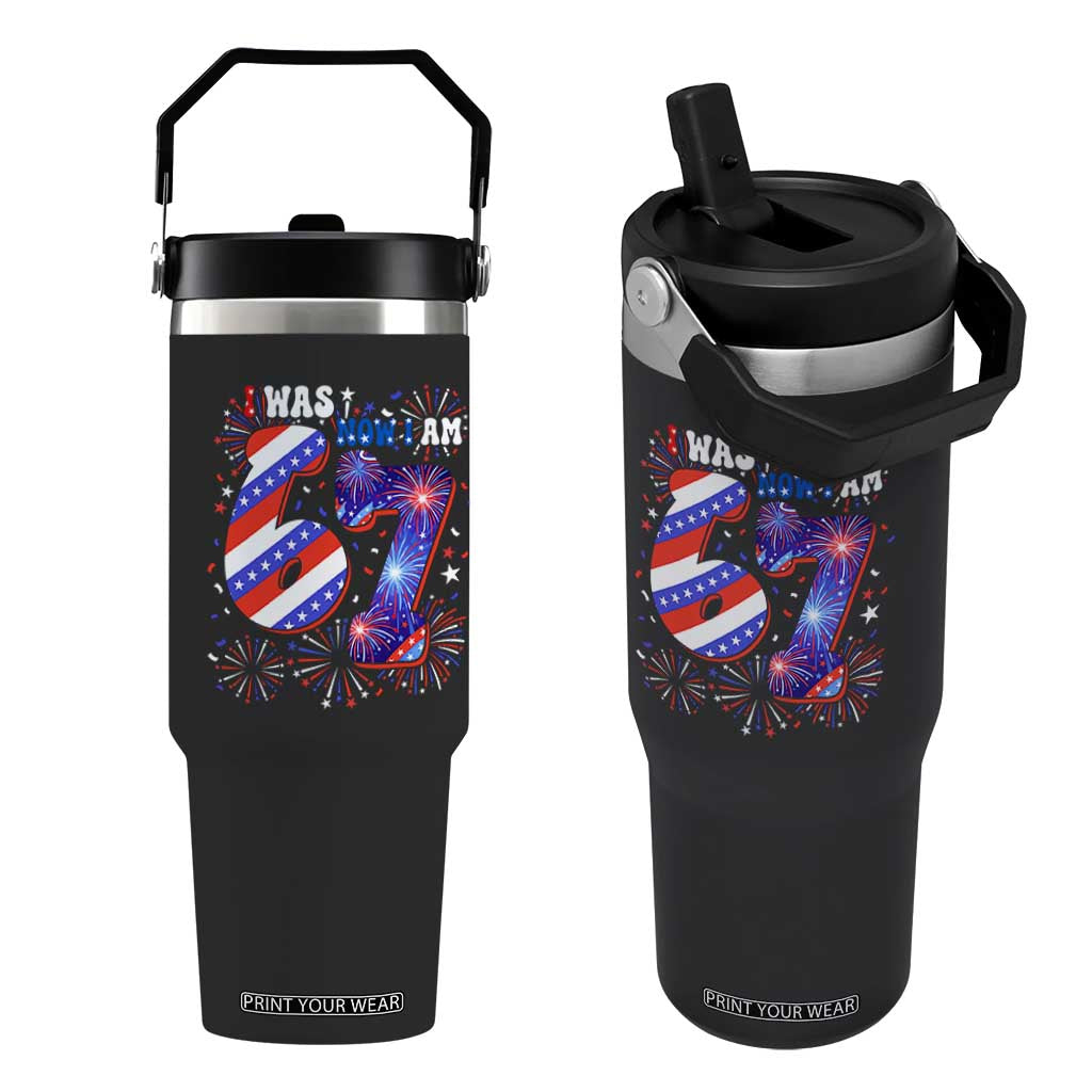 Birthday Flip Straw Tumbler