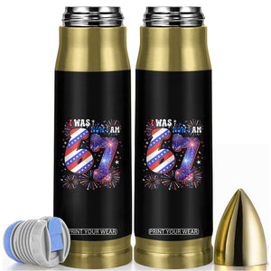 I Was Six Now I Am Seven Bullet Tumbler Patriotic 7th Birthday Gift