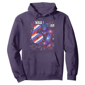 I Was Six Now I Am Seven Hoodie Patriotic 7th Birthday Gift