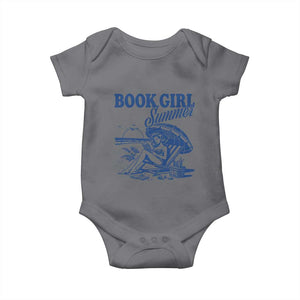 Book Girl Summer Baby Onesie Funny Beach Book Lover Gift