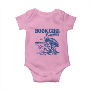 Book Girl Summer Baby Onesie Funny Beach Book Lover Gift