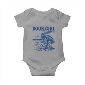 Book Girl Summer Baby Onesie Funny Beach Book Lover Gift