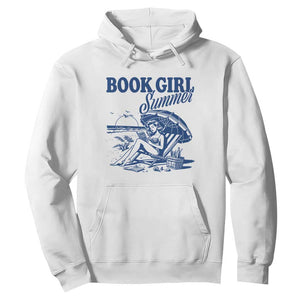 Book Girl Summer Hoodie Funny Beach Book Lover Gift