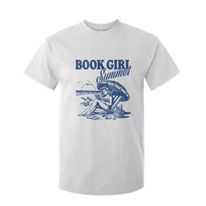 Book Girl Summer T Shirt For Kid Funny Beach Book Lover Gift