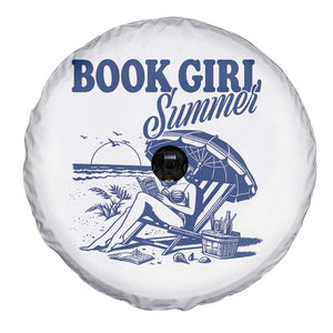 Book Girl Summer Spare Tire Cover Funny Beach Book Lover Gift