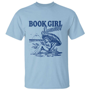 Book Girl Summer T Shirt Funny Beach Book Lover Gift