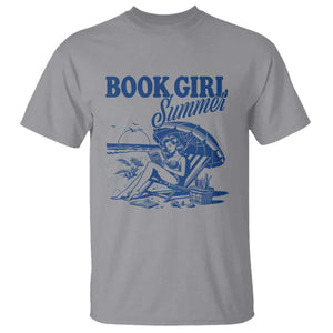 Book Girl Summer T Shirt Funny Beach Book Lover Gift