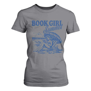 Book Girl Summer T Shirt For Women Funny Beach Book Lover Gift