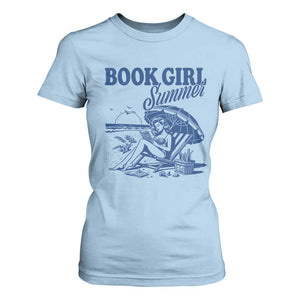 Book Girl Summer T Shirt For Women Funny Beach Book Lover Gift