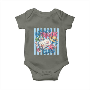 Beach Book Club Baby Onesie Bookworm Summer Vacation Graphic