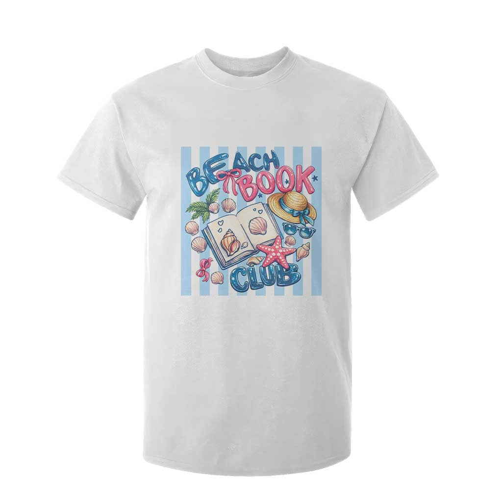 Beach Book Club T Shirt For Kid Bookworm Summer Vacation Graphic