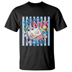 Beach Book Club T Shirt Bookworm Summer Vacation Graphic