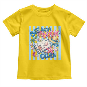 Beach Book Club Toddler T Shirt Bookworm Summer Vacation Graphic