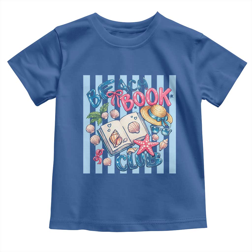 Beach Book Club Toddler T Shirt Bookworm Summer Vacation Graphic