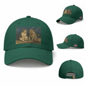 Funny Smoking Cat Baseball Cap Meme Cool Kitten With Cigarette TS12 Baseball Cap Universal Fit Irish Green Print Your Wear