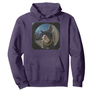 Smoking Cat Hoodie Meme Funny Cool Kitten TS12 Purple Print Your Wear