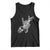 Rock N Roll Tank Top Skeleton Hand Playing Guitar Heavy Metal Music TS12 Black Print Your Wear