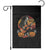 Halloween Rock Garden Flag Skeleton Playing Guitar Rock And Roll TS12 Black Print Your Wear