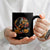 Halloween Rock Coffee Mug Skeleton Playing Guitar Rock And Roll TS12 Print Your Wear