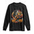 Halloween Rock Long Sleeve Shirt Skeleton Playing Guitar Rock And Roll TS12 Black Print Your Wear