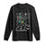 Halloween Rock And Roll Long Sleeve Shirt Skeleton Playing Guitar TS12 Black Print Your Wear
