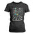 Halloween Rock And Roll T Shirt For Women Skeleton Playing Guitar TS12 Black Print Your Wear