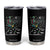 Halloween Rock And Roll Tumbler Cup Skeleton Playing Guitar TS12 Black Print Your Wear