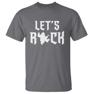 Bigfoot Rock N Roll T Shirt Funny Lets Rock Music Lover TS12 Charcoal Print Your Wear