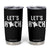 Bigfoot Rock N Roll Tumbler Cup Funny Lets Rock Music Lover TS12 Black Print Your Wear