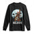 Christmas Bigfoot Long Sleeve Shirt Believe Funny Santa Rock N Roll TS12 Black Print Your Wear