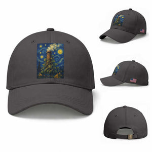 Starry Night Hops Brewery Baseball Cap Vintage Hops Beer Lover Painterly