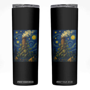 Starry Night Hops Brewery Skinny Tumbler Vintage Hops Beer Lover Painterly