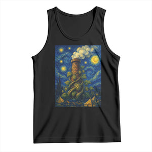 Starry Night Hops Brewery Tank Top Vintage Hops Beer Lover Painterly