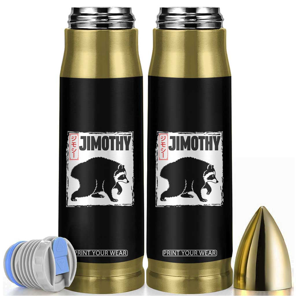Jimothy The Raccoon Bullet Tumbler Japanese Style Trash Panda Graphic TS12 Black Print Your Wear