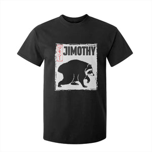 Jimothy The Raccoon T Shirt For Kid Japanese Style Trash Panda Graphic